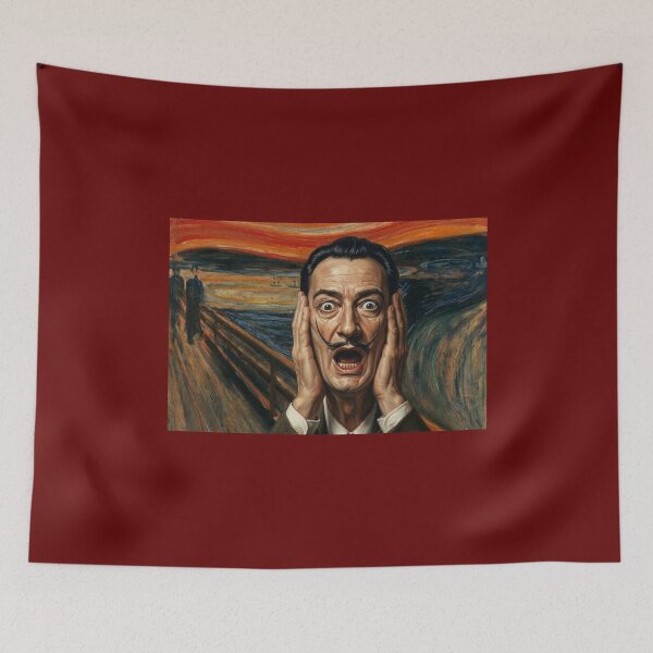 Item preview, Salvador Dali's Scream designed and sold by Halifaxartguy.