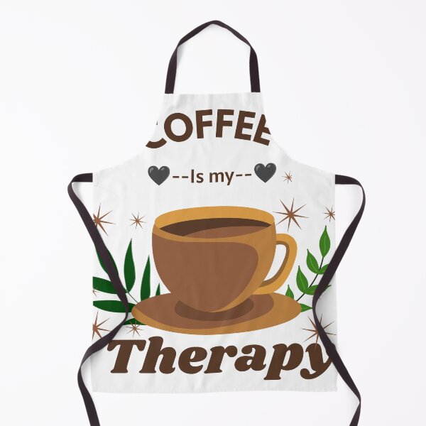 Item preview, Coffee Is My Therapy Funny Coffee Lover Design designed and sold by vibecraft_studio2.