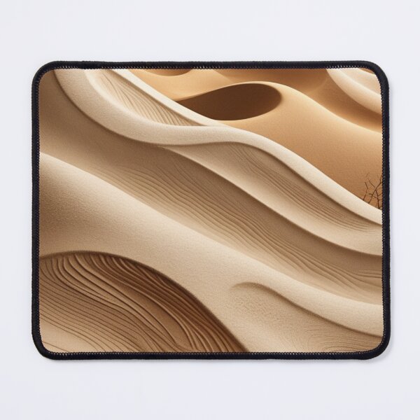 Item preview, Abstract Sand Dune Landscape Beige Painting designed and sold by EnmarcArt.