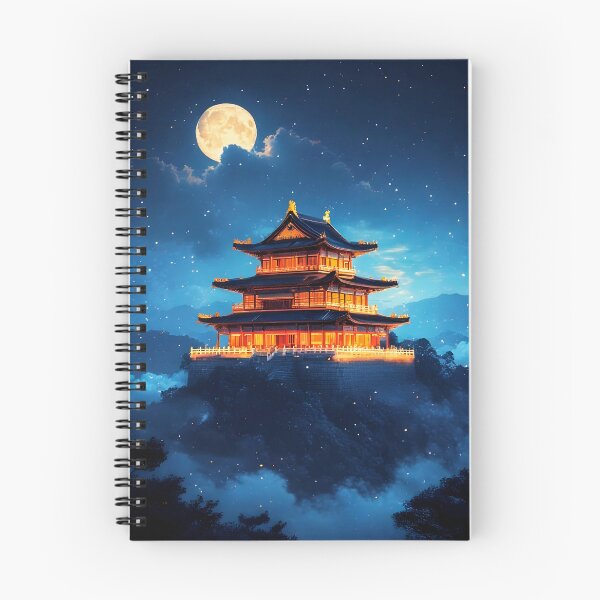 Item preview, The Sky Palace at Midnight designed and sold by ZenGrooves.