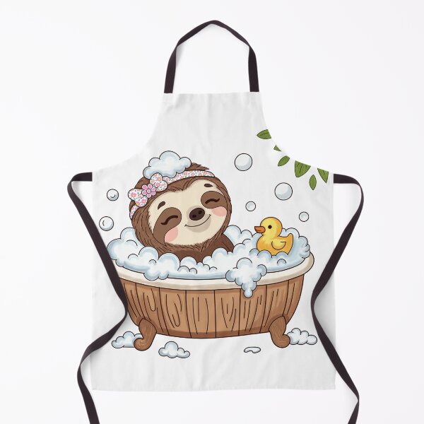 Item preview, Cute Sloth Bubble Bath – Relaxing Self Care Kawaii Animal designed and sold by WillowerStudio.