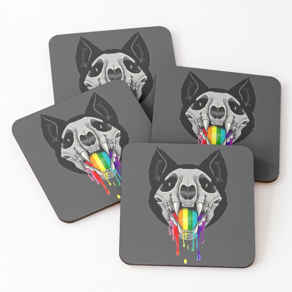 Item preview, PRIDE CAT - Gilbert Baker Flag Variant designed and sold by DeadPhilosophy.