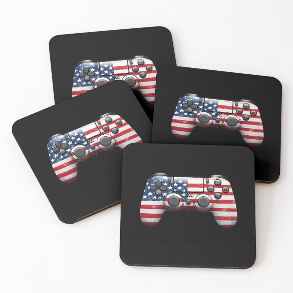 Item preview, American Flag Gamer 4th of July Video Games USA Patriotic designed and sold by smartrocket.