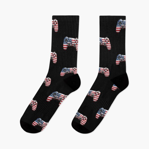 Item preview, American Flag Gamer 4th of July Video Games USA Patriotic designed and sold by smartrocket.