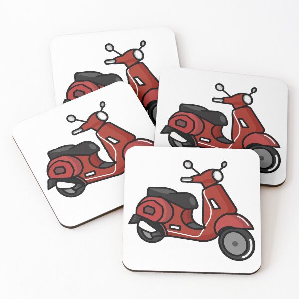 Item preview, Italian Scooter Sticker | Postcards from Rome Collection designed and sold by BellaDesignCo.