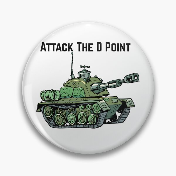 Item preview, Attack the D point! designed and sold by 496Design.