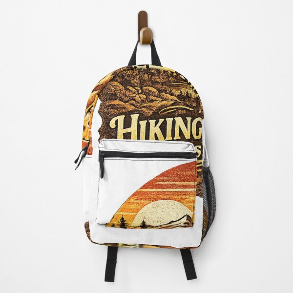 Item preview, My Hiking Partner Has Paws Golden Retriever Vintage Sunset Hiking Dog Lover Gift designed and sold by Ermicioi.