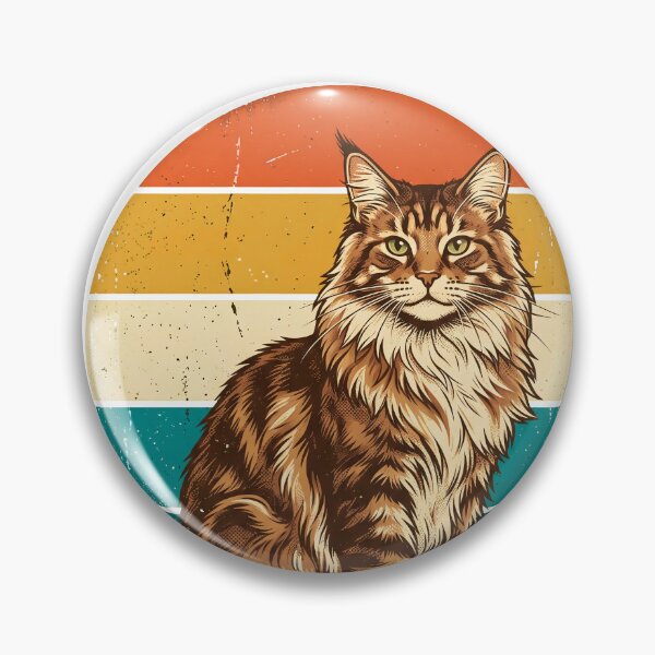 Item preview, Catitude Vintage Retro Cat Design designed and sold by VYNROX.