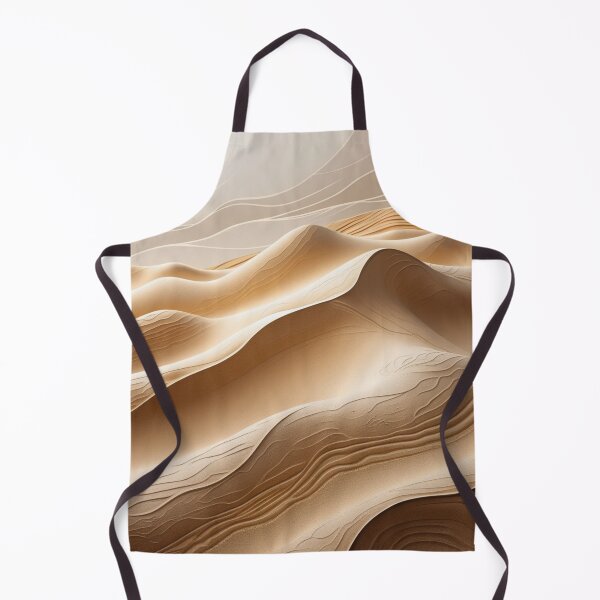 Item preview, Desert Dune Topography Fluid Lines Poster designed and sold by EnmarcArt.
