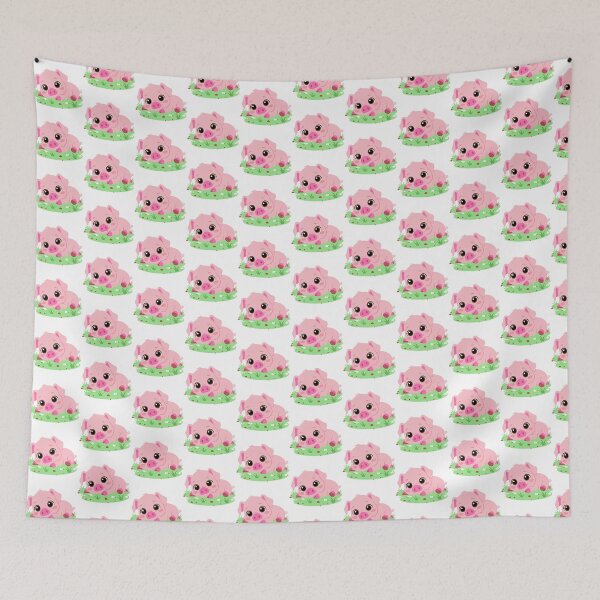Item preview, Cute clumsy pig cartoon designed and sold by AlicinaM.
