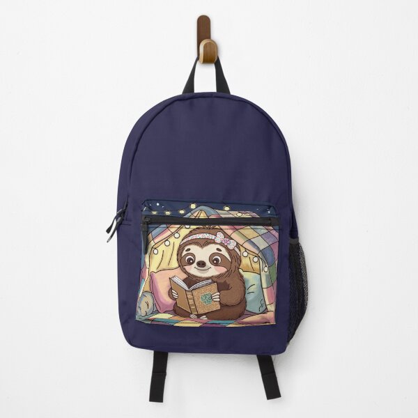 Item preview, Cute Sloth Reading – Cozy Blanket Fort Book Lover designed and sold by WillowerStudio.