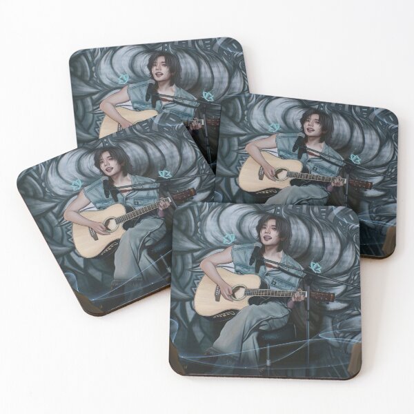 Item preview, Hyunjin with a guitar  designed and sold by Pewart.