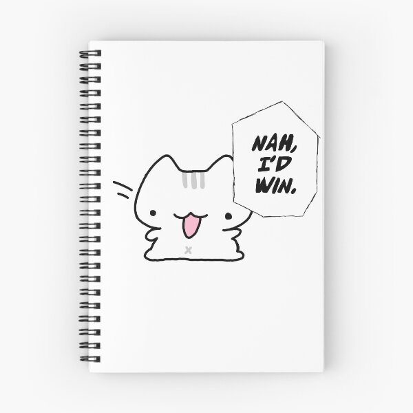 Item preview, Nah, I’d win Cat designed and sold by SassyCatStudios.