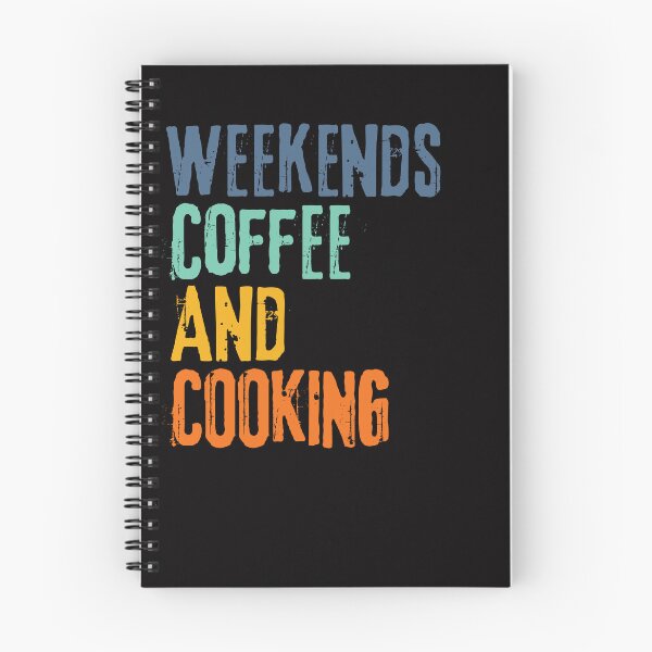 Item preview, Funny Retro Weekends Coffee and Cooking designed and sold by WeirdlyRare.