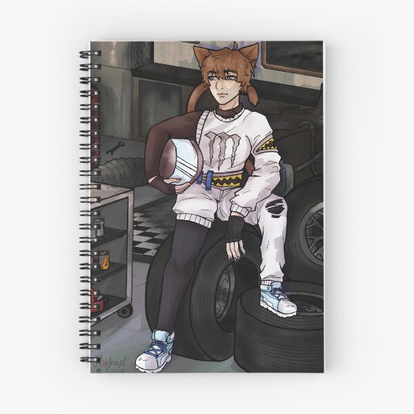 Item preview, Racer Catboy Persona designed and sold by mxchaelgojo.