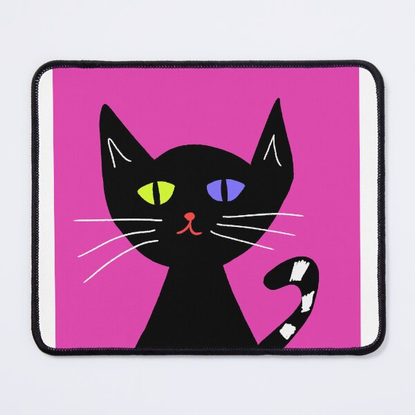 Item preview, black cat designed and sold by Kasia1987t.