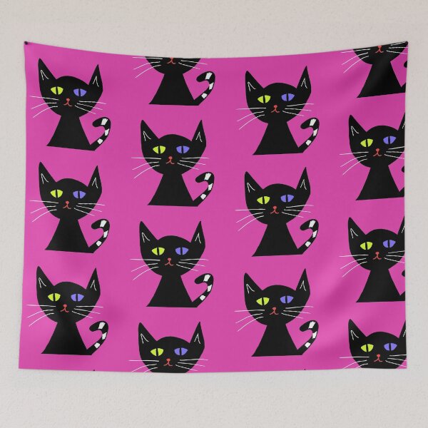 Item preview, black cat designed and sold by Kasia1987t.