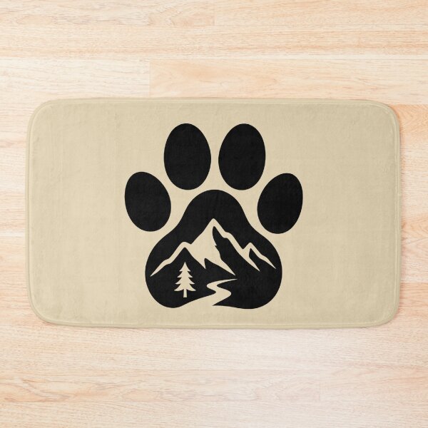 Item preview, Mountain Paw Print Outdoor Pet Lover designed and sold by Corvoria.