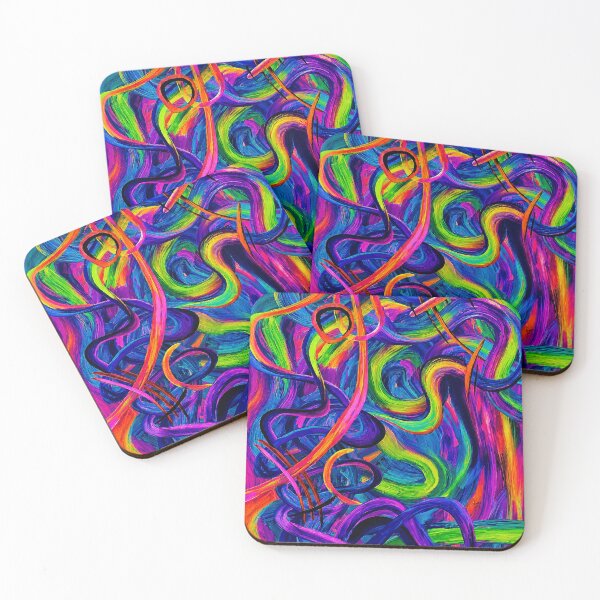 Item preview, Neon Labyrinth designed and sold by ThatCoolArtTeacher.