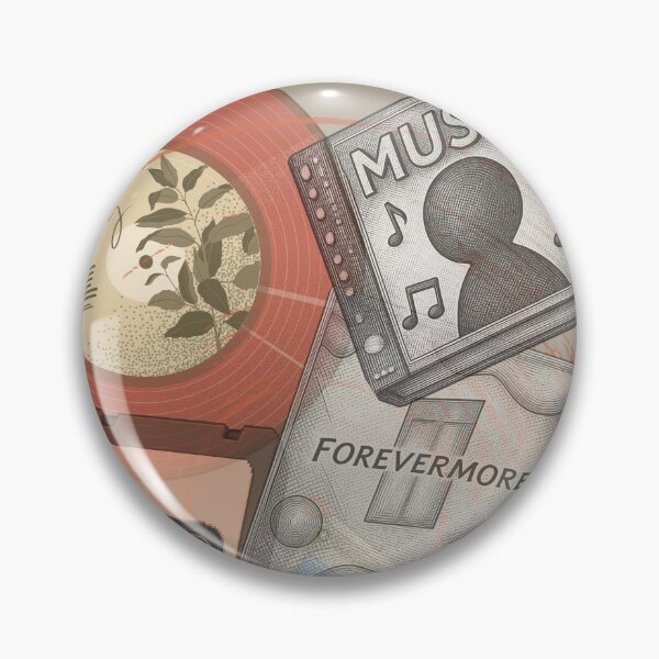 Item preview, Fly Music Forevermore Collage designed and sold by BrightrDayMusicArt.