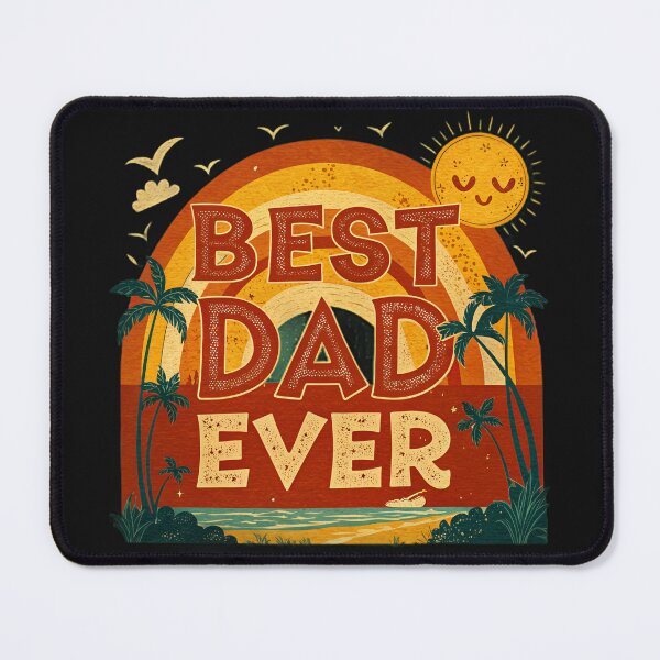 Item preview, best dad ever sunset designed and sold by GogoGrove.