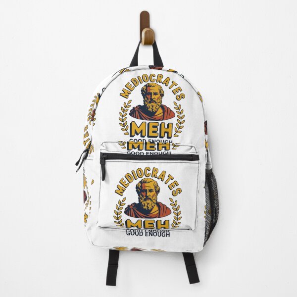 Item preview, Sarcastic Mediocrates Meh Good Enough Philosophy T-Shirt Retro Graphic designed and sold by MerchlyMike.