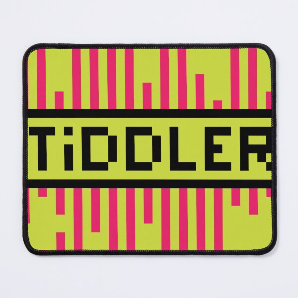 Item preview, TIDDLER — Pixel Art Word | Retro 8-Bit Two-Tone Typography designed and sold by Mouremandier.