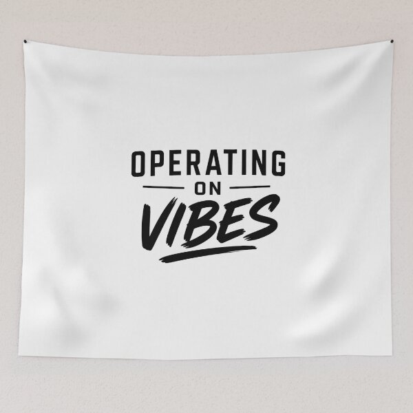 Item preview, Operating On Vibes Tee designed and sold by DesignTeamHub.