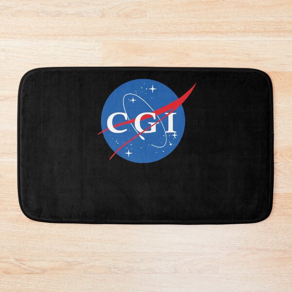 Item preview, Nasa CGI Computer Graphics Space Agency Parody Logo designed and sold by marke770.