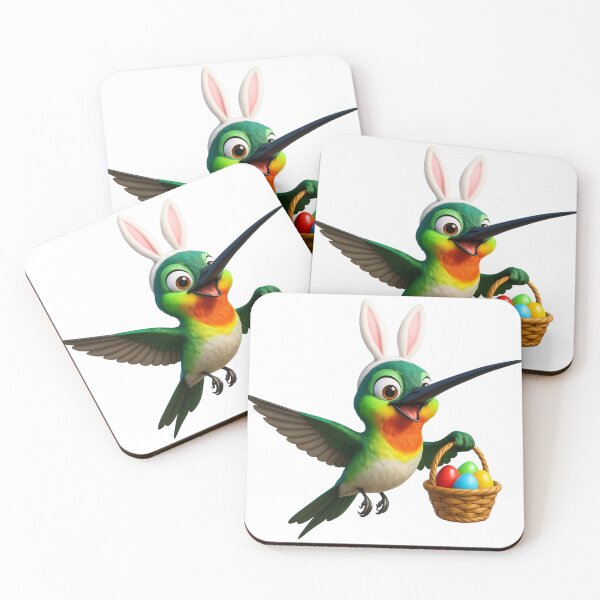 Item preview, Easter Sword-Billed Hummingbird designed and sold by Sillytoe.