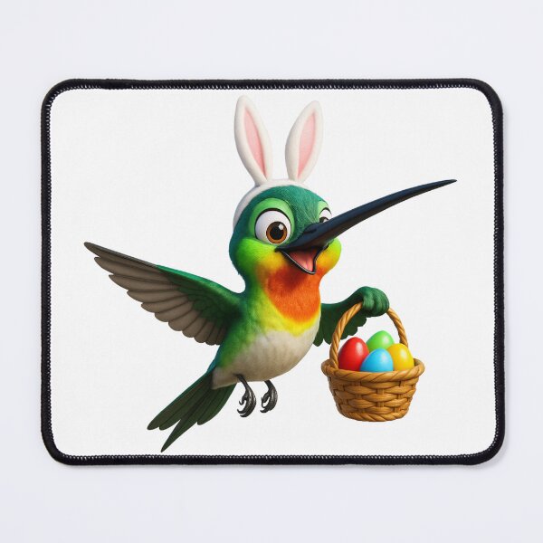 Item preview, Easter Sword-Billed Hummingbird designed and sold by Sillytoe.