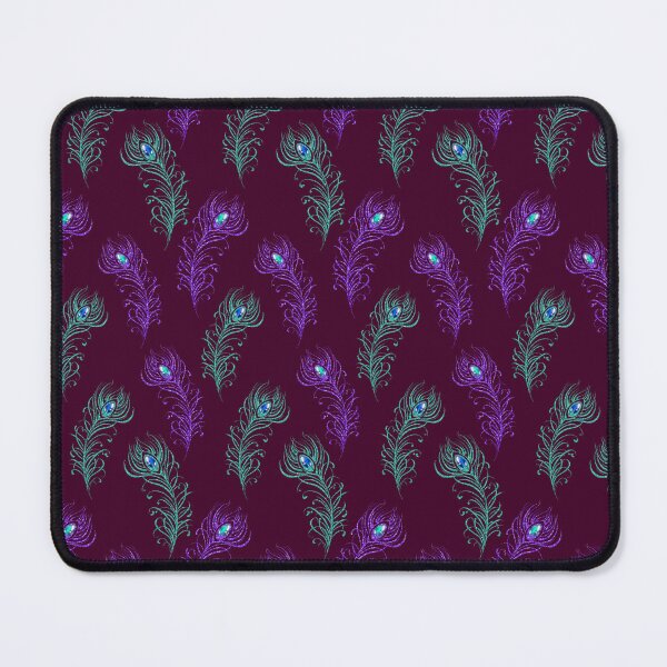 Item preview, Glitter Peacock Feathers Purple Pattern designed and sold by KaramfilaS.