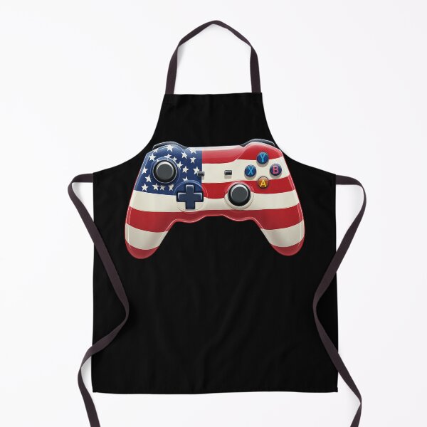 Item preview, American Flag Gamer 4th of July Video Games USA Patriotic designed and sold by smartrocket.