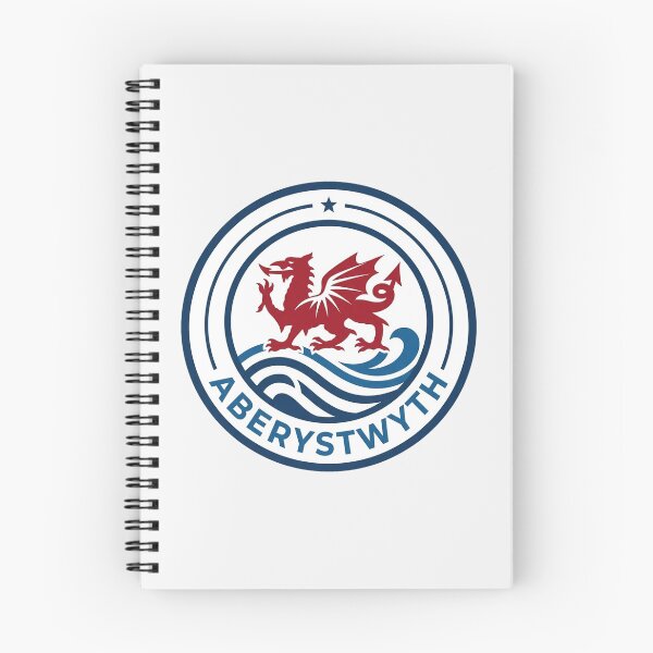 Item preview, Modern Welsh Dragon Aberystwyth Emblem designed and sold by DuckOddity.