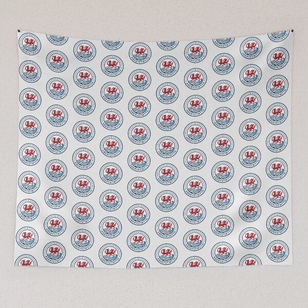 Item preview, Modern Welsh Dragon Aberystwyth Emblem designed and sold by DuckOddity.