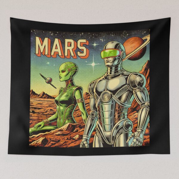 Item preview, SpaceX Starship Rocket Launch | Mars Mission Space Exploration Design designed and sold by TEEJAMBOREE.