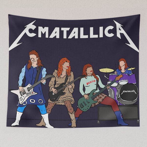 Item preview, CMAT - Heavy Metal Icon designed and sold by Melty Shirts.