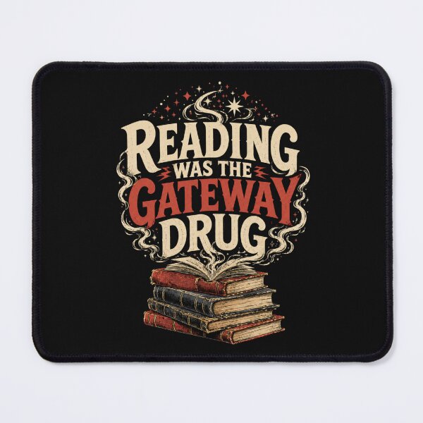 Item preview, Reading Was the Gateway Drug – Book Lover Philosophy Shirt designed and sold by HellaDopeOrca.
