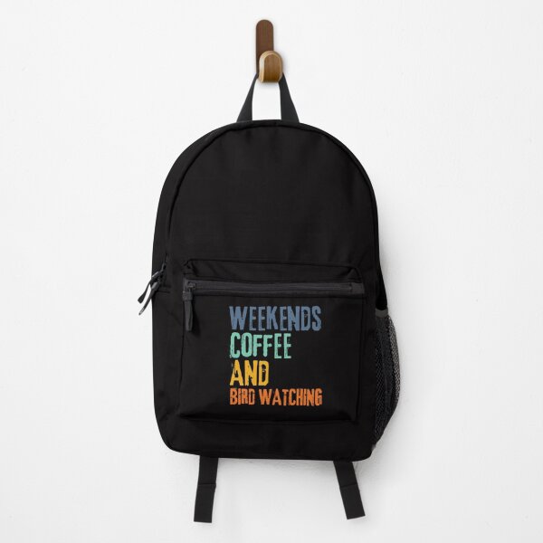 Item preview, Funny Retro Weekends Coffee and Bird Watching designed and sold by WeirdlyRare.