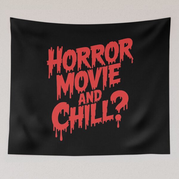 Item preview, Horror Movie and Chill Gift for Horror Fan Movie Lover designed and sold by Say It With Ink.