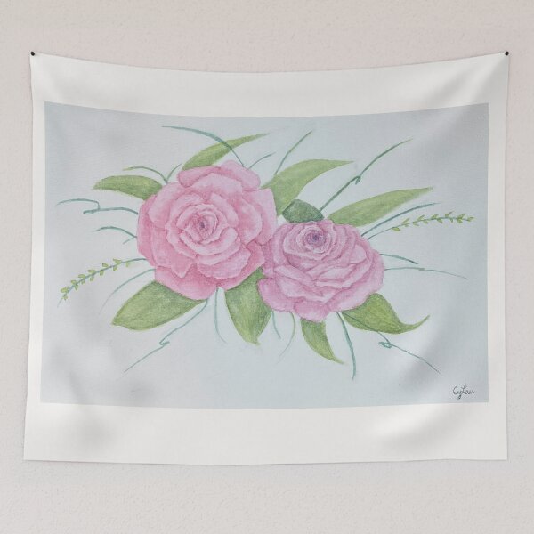 Item preview, Beauty Within the Chaos – Rose Watercolor designed and sold by MiniRadiance.