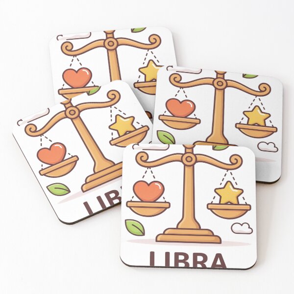 Item preview, Cute Libra Zodiac Scale Design | Libra Astrology Birthday Gift designed and sold by Cool-cat-art.