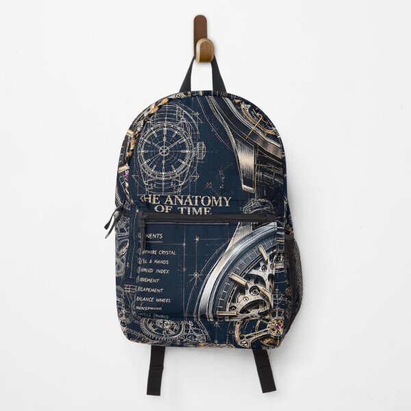 Item preview, The Anatomy of Time – Skeleton Watch Blueprint designed and sold by WhisperFrame.