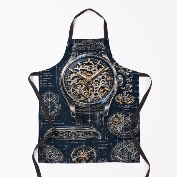 Item preview, The Anatomy of Time – Skeleton Watch Blueprint designed and sold by WhisperFrame.