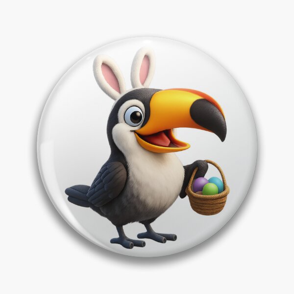Item preview, Easter Toco Toucan designed and sold by Sillytoe.