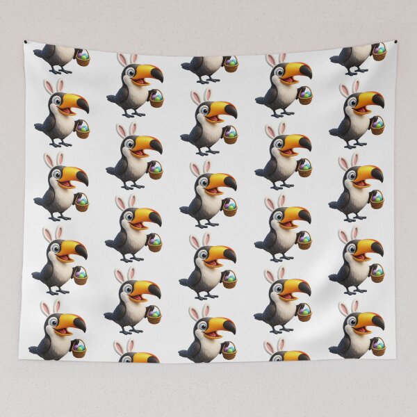 Item preview, Easter Toco Toucan designed and sold by Sillytoe.