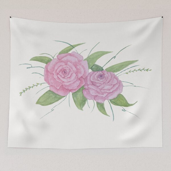 Item preview, Beauty Within the Chaos – Rose Watercolor designed and sold by MiniRadiance.