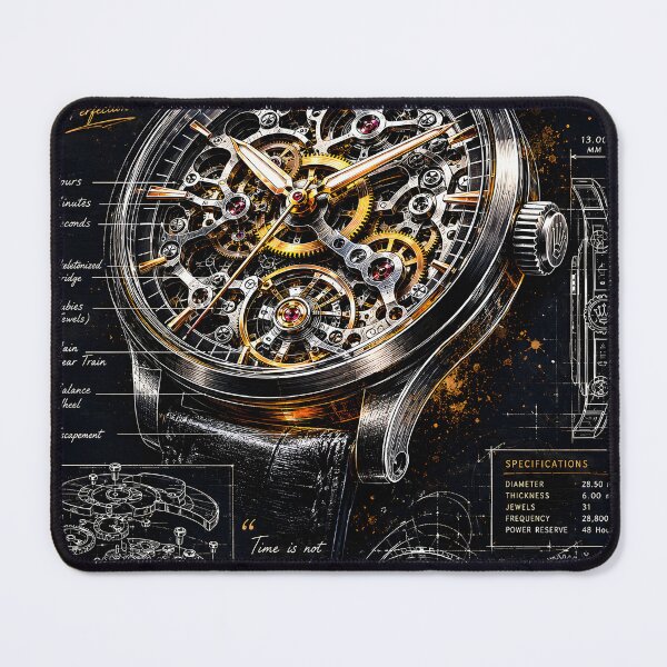 Item preview, The Anatomy of Time – Skeleton Watch Blueprint designed and sold by WhisperFrame.