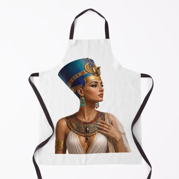 Item preview, Ancient Egyptian Queen Nefertiti – Royal Pharaoh Portrait Digital Artwork designed and sold by Queen Cleopatra.