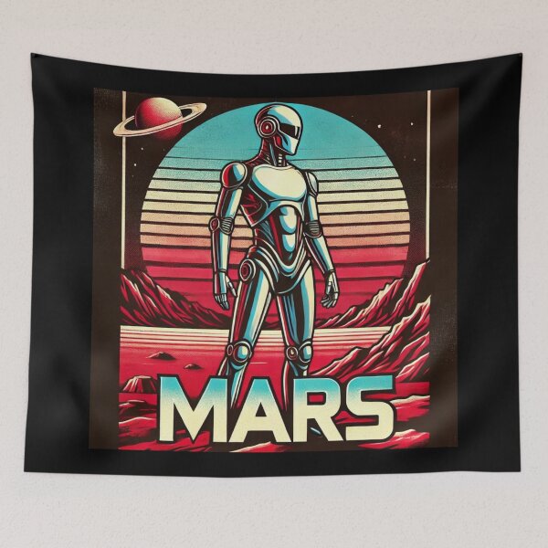 Item preview, SpaceX Starship Rocket Launch | Mars Mission Space Exploration Design designed and sold by TEEJAMBOREE.